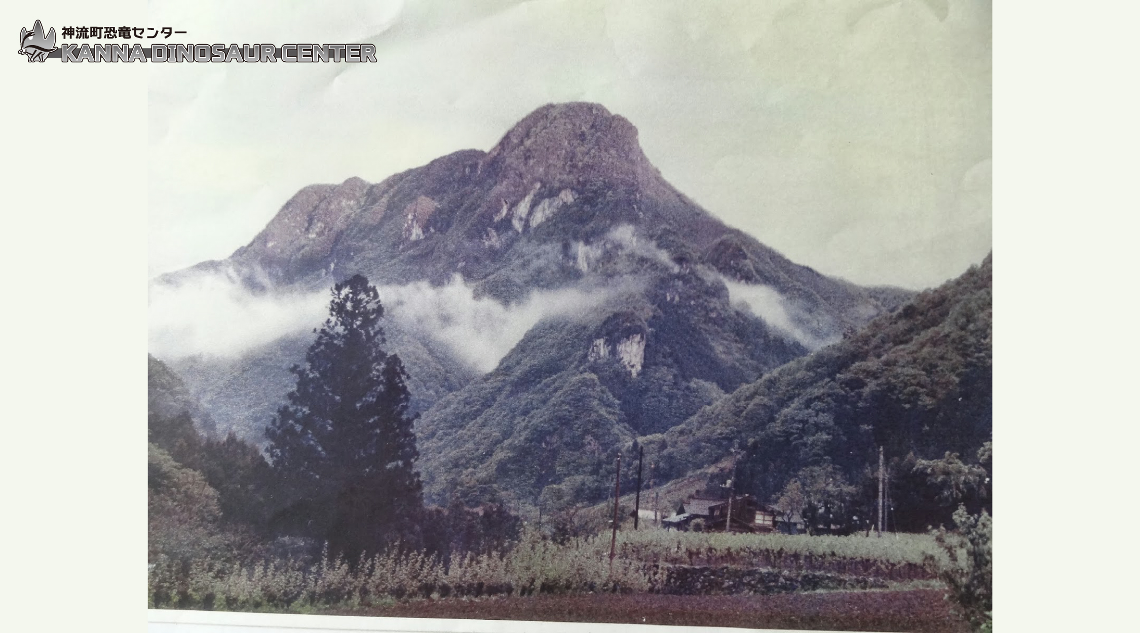 バーチャル背景 神流町恐竜センター